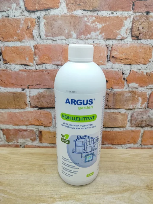 ARGUS Концентрат для дачных туалетов 0,5 л, 500 мл
