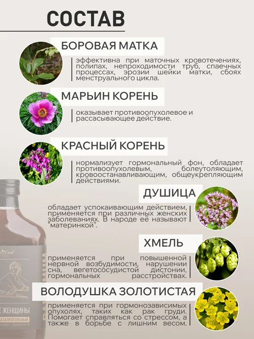 АЛТАЙ СИЛА Алтайский бальзам для женского здоровья 250 мл, подарочный, 250 мл, фото 3