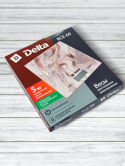 Delta Весы настольные, розовый, фото 6