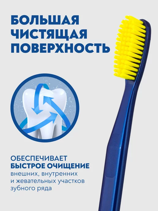PRESIDENT Зубная щётка для чувствительных зубов, желтый, фото 3