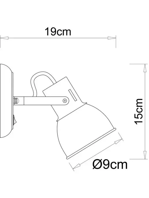 Arte Lamp Спот JOVI A1677AP-1GO, черный, фото 5