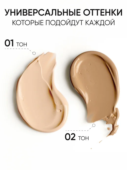 Limoni Тональный BB крем для лица солнцезащитный SPF 25, тон 1, бежевый, фото 7