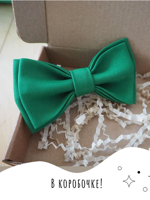 BOOMBON BOWTIE Бабочка галстук, зеленый, фото 2