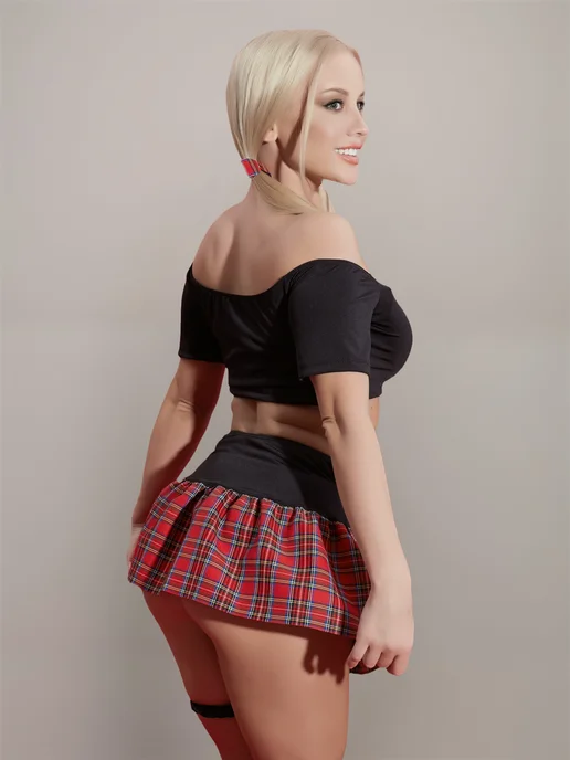 love time BDSM Эротический костюм для ролевых игр школьница 18+, вариант, фото 4