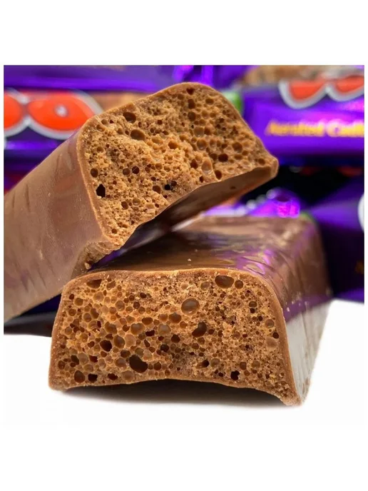 Cadbury Шоколадный батончик Wispa, воздушная Виспа 4 шт, 6 шт, фото 4