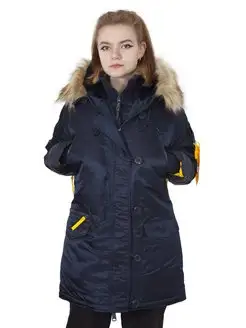 Куртка Аляска WMN Blue-Yellow 5XL Apolloget 109820412 купить за 14 981 ₽ в интернет-магазине Wildberries