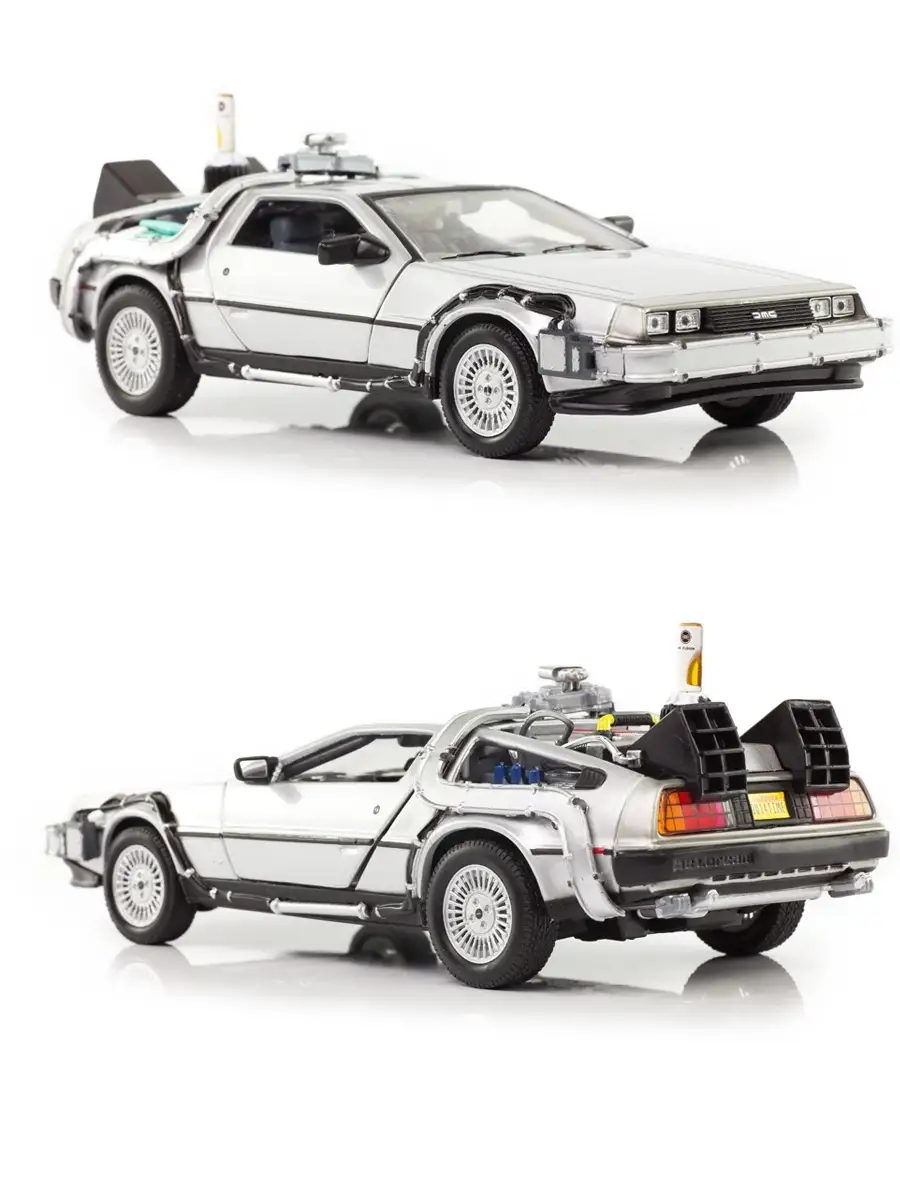 Модель автомобиля Delorean DMC-12 (х/ф Назад в будущее) 1:24 WELLY  110059129 купить в интернет-магазине Wildberries