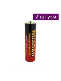 Батарейка AA R6P UM-3 1.5V 950 мАч, 2 шт. HQ-mech 110125515 купить за 131 ₽ в интернет-магазине Wildberries