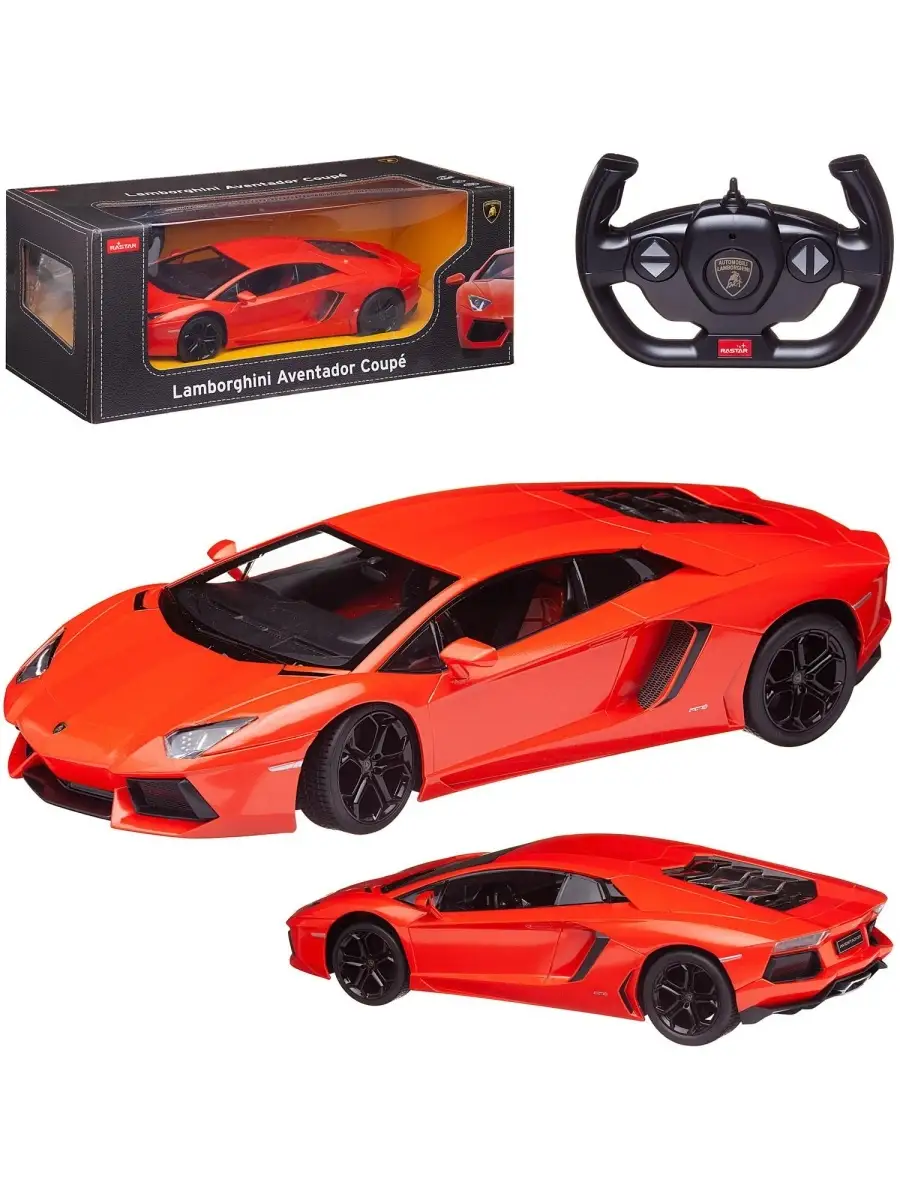 Машина р у 1:14 Lamborghini Aventador LP 700-4 43000OR RASTAR 110239106  купить за 3 633 ₽ в интернет-магазине Wildberries