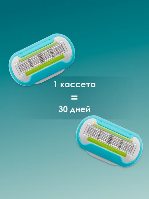GILLETTE Кассеты для бритья Venus Embrace, 4 шт., 2 шт, фото 3