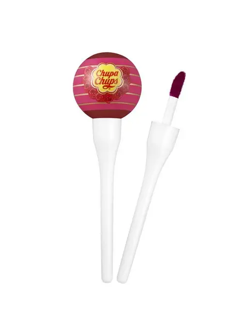 CHUPA CHUPS Губная помада-тинт жидкая 7 г Raspberry, 7 г, фото 4