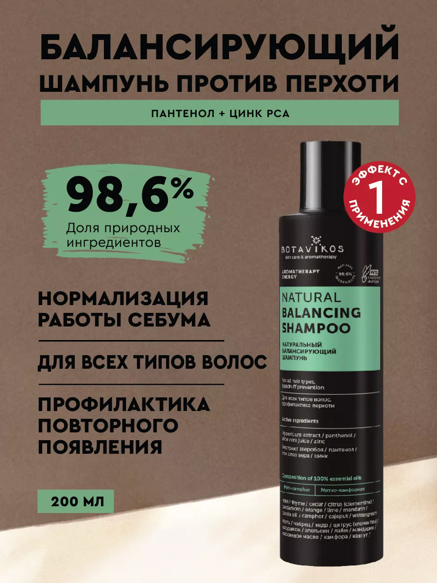 Шампунь для жирных волос