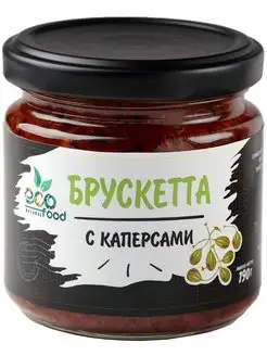 Брускетта из вяленых томатов с каперсами, 190г Ecofood 110279561 купить за 451 ₽ в интернет-магазине Wildberries