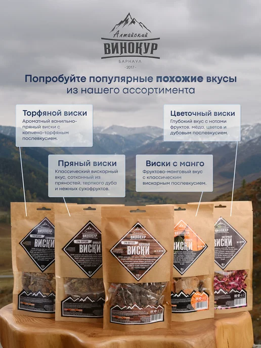 Алтайский винокур Настойка для самогона Копчёный виски, 3 шт, фото 5