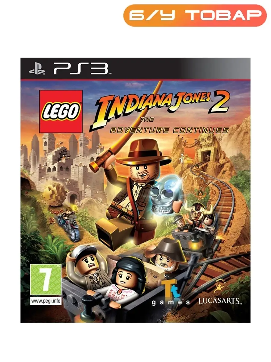 PS3 Lego Indiana Jones 2 (английская версия) Last Price 110347697 купить за  1 275 ₽ в интернет-магазине Wildberries