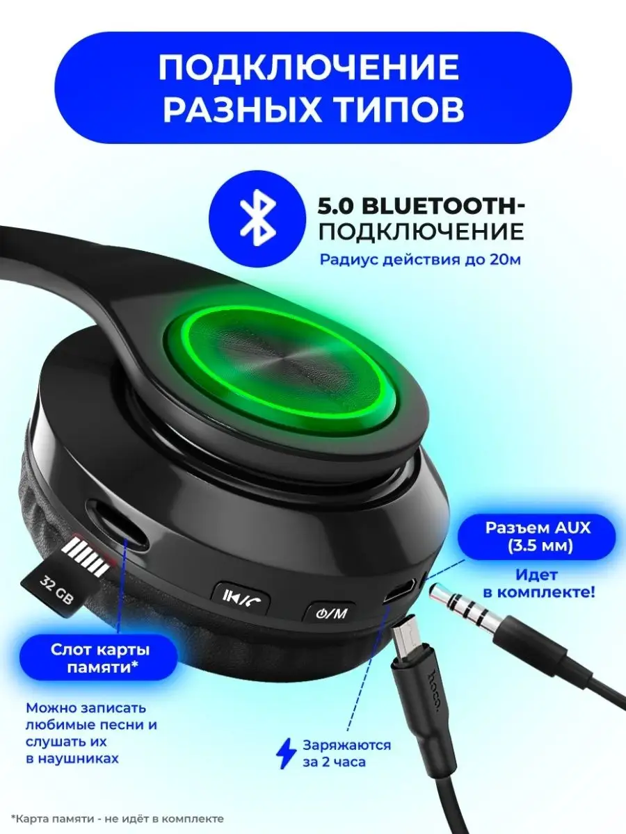 Наушники беспроводные большие с микрофоном блютуз STIMAXON 110351209 купить  за 872 ₽ в интернет-магазине Wildberries