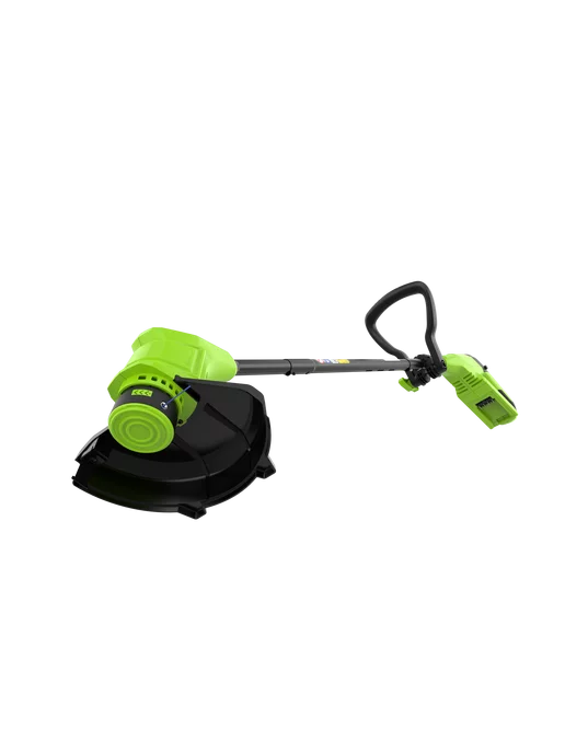 Greenworks Триммер садовый аккумуляторный,24V, 25 см, АКБ 2Ач и ЗУ, зеленый, фото 5