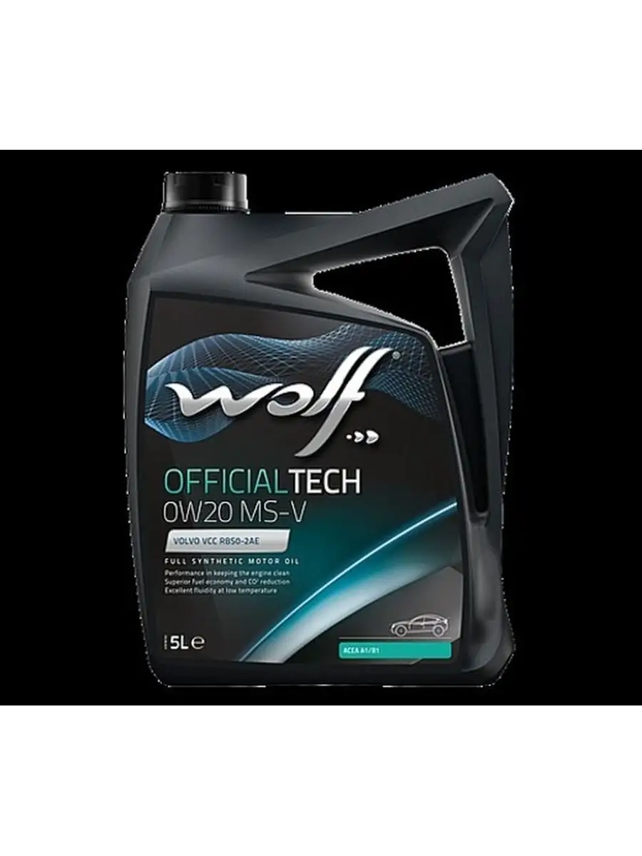 Масло моторное WOLF OfficialTech 0W20 MS-V, 5 л Wolf 110461134 купить за 5  245 ₽ в интернет-магазине Wildberries