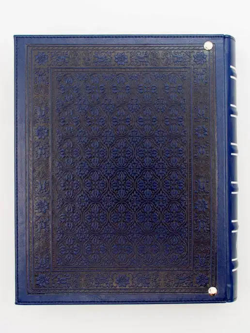 Книжный дом Бекетова Родословная книга Лазурит (А4) в подарочной упаковке, синий, фото 3