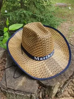 Соломенная шляпа с широкими полями ковбойская FROMAS 110484650 купить за 610 ₽ в интернет-магазине Wildberries