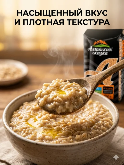 алтайская сказка Крупа Овсяная высший сорт 700г 3шт, 700 г, 6 шт, фото 7