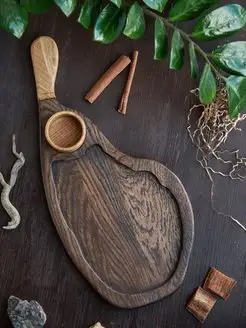 Доска сервировочная для мяса и стейков из дуба Wood Makers 110587203 купить за 1 840 ₽ в интернет-магазине Wildberries