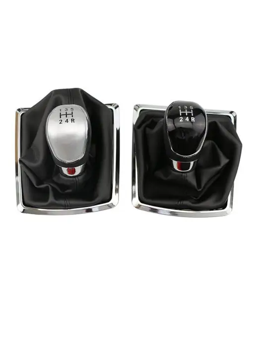 VS-Garage Ручка КПП с чехлом Форд Фокус 2004-2007 5 speed черная, черный, фото 3