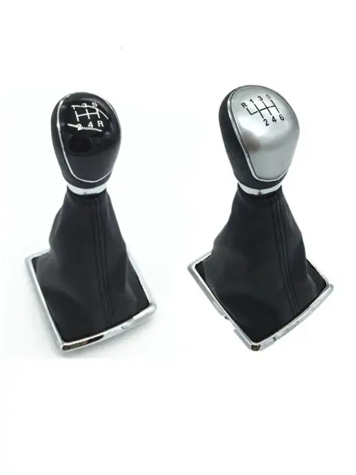 VS-Garage Ручка КПП с чехлом Форд Фокус 2004-2007 5 speed черная, черный, фото 4