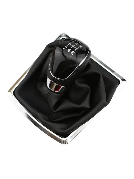 VS-Garage Ручка КПП с чехлом Форд Фокус 2004-2007 5 speed черная, черный, фото 5