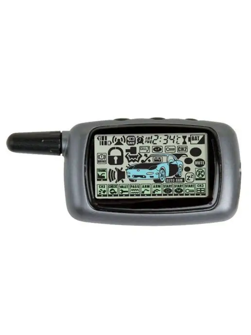CAR-KEY ЖК брелок (пульт) для STARLINE A9, STARLINE A8, серый, фото 4