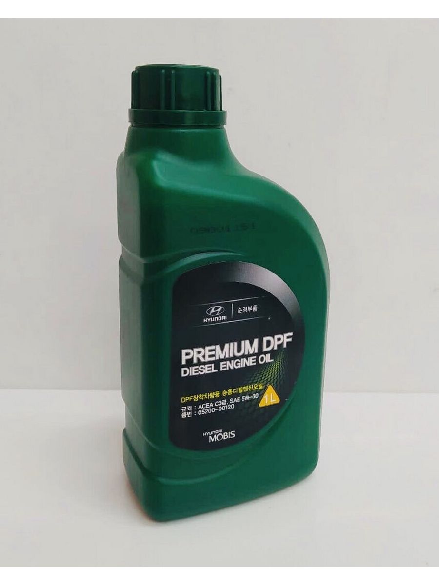 Premium DPF Diesel 5w-30. Hyundai Premium DPF. Mobis 0520000620. Масло mobis.