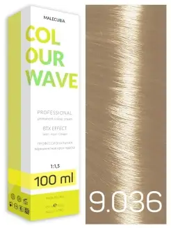 Крем-краска для волос Colour Wave 9 ряд MALECULA 110748692 купить за 545 ₽ в интернет-магазине Wildberries