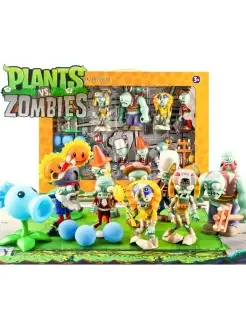 Игровой набор Зомби Против Растений Plants vs Zombie Evdakoff 110755740 купить за 2 215 ₽ в интернет-магазине Wildberries