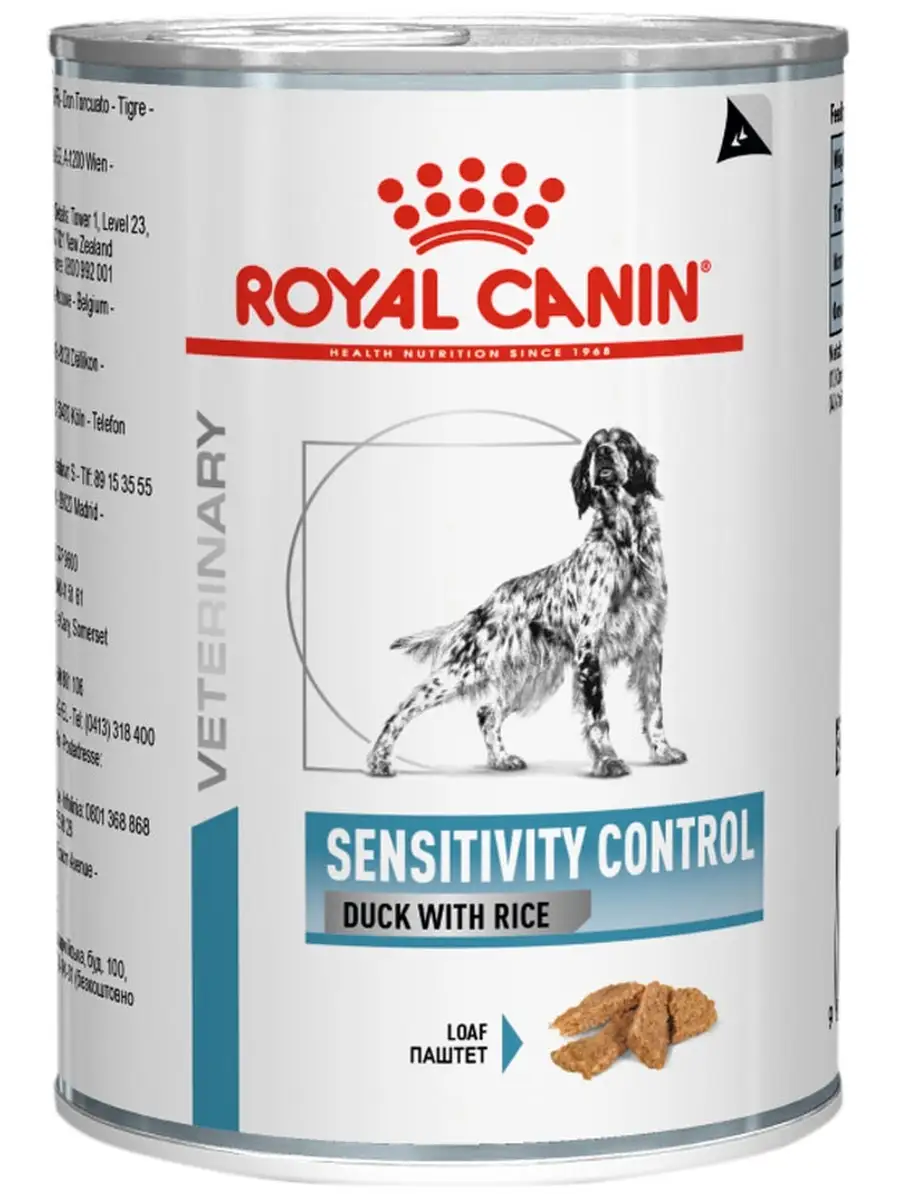 Влажный корм для собак Royal Canin Sensitivity Control, 12 шт по 420 гр  утка и рис (паштет) ROYAL CANIN 110758971 купить в интернет-магазине  Wildberries