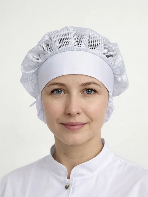 KREATEX Головной убор для пищевого производства колпак пищевика, вариант, фото 2