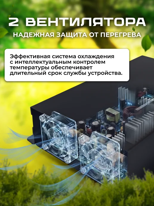 Carlive Инвертор автомобильный 24-12 24V на 12V 80A, вариант, фото 6