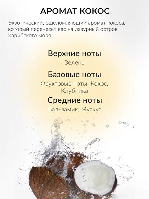 areon Ароматизатор в машину в баночке под сиденье Кокос, вариант, фото 3