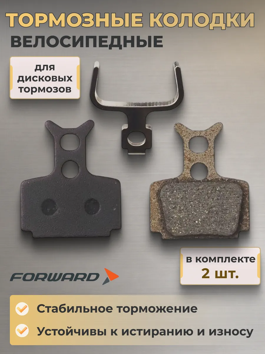Велосипедные тормозные колодки YL-1034 для дисковых тормозов
