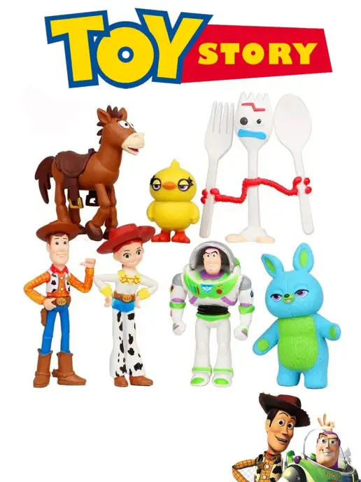 Toys-Box Набор фигурок История Игрушек Toy Story 7 шт, 7 шт