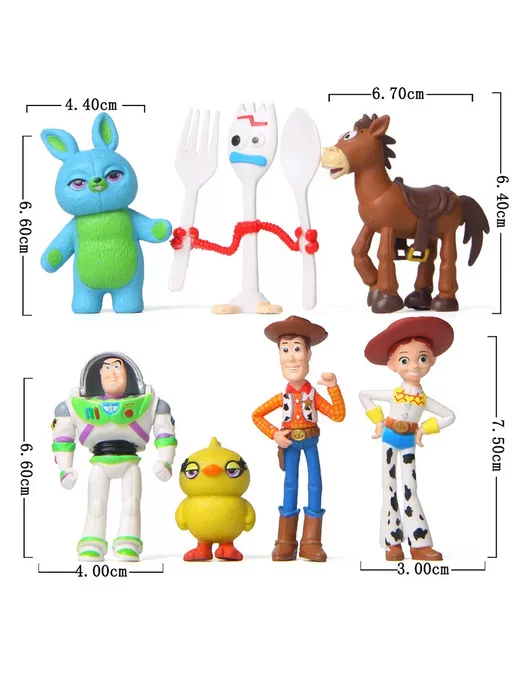 Toys-Box Набор фигурок История Игрушек Toy Story 7 шт, 7 шт, фото 2