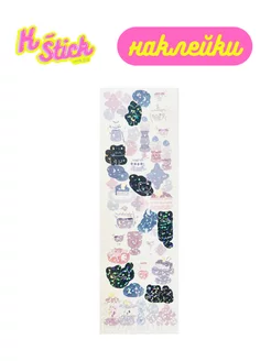 Наклейки котики K-stick 110986510 купить за 120 ₽ в интернет-магазине Wildberries