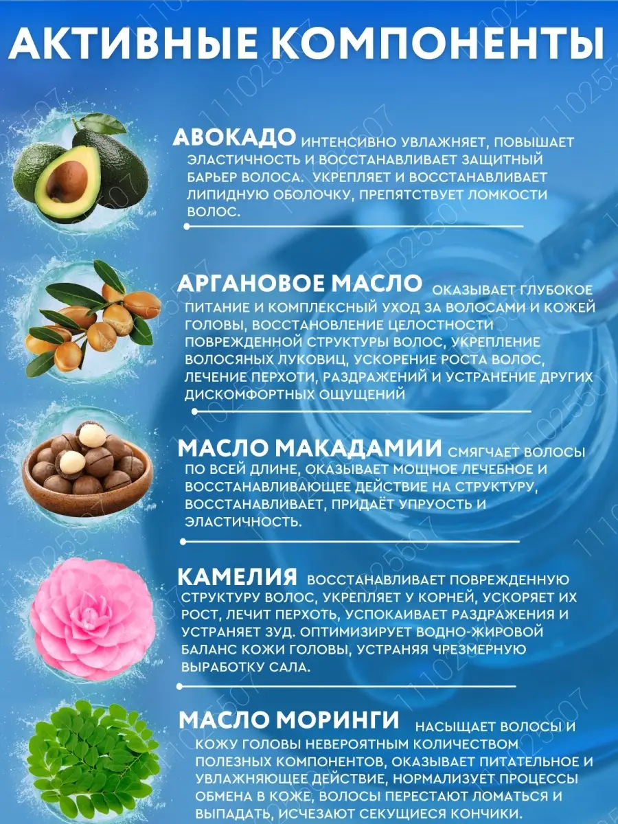 Масло для волос с термозащитой Wonder Hair Oil, 10 мл Lador 111025507  купить за 420 ₽ в интернет-магазине Wildberries