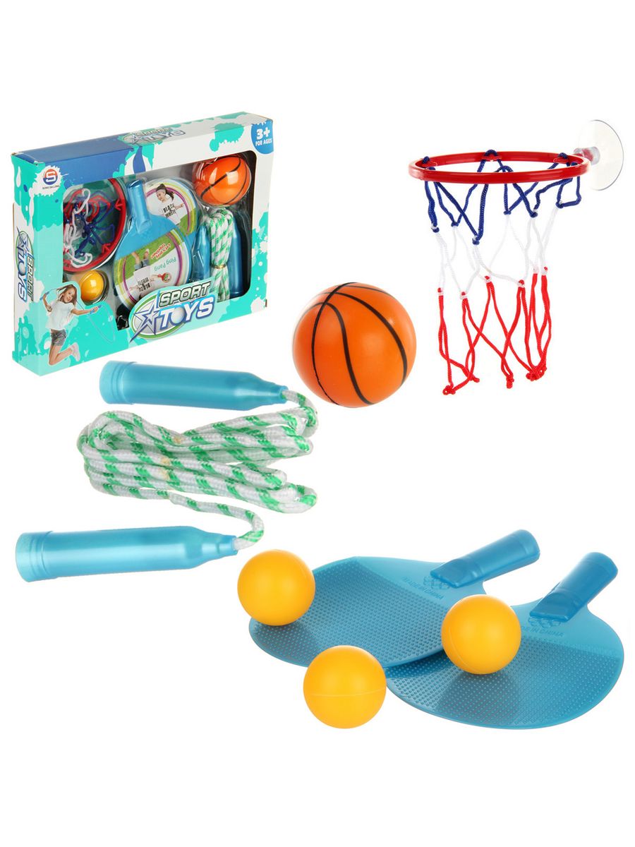 Для детского сада купили мячи и скакалки. Мячи, скакалки, Кубы. Ракетка с мячиками, veld co.