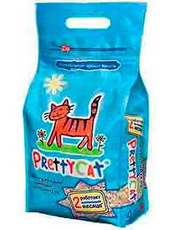 Наполнитель для кошек 4 кг PrettyCat 111157037 купить за 489 ₽ в интернет-магазине Wildberries