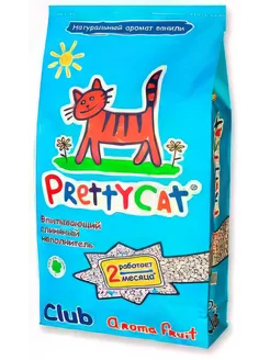 Наполнитель для кошек 20 кг PrettyCat 111157274 купить за 1 923 ₽ в интернет-магазине Wildberries