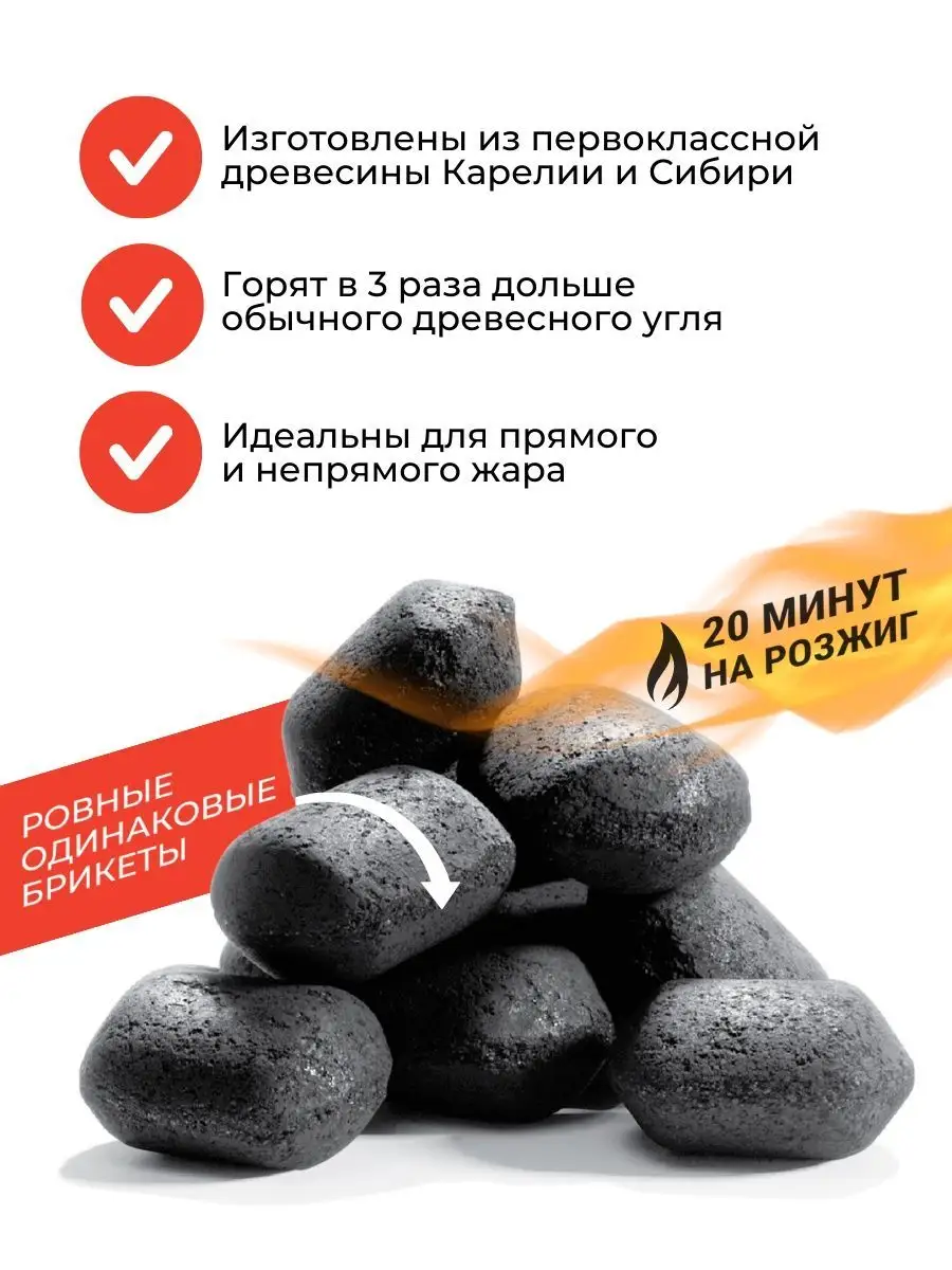 Уголь для гриля натуральный - купить в СПб | BBQ Gourmet