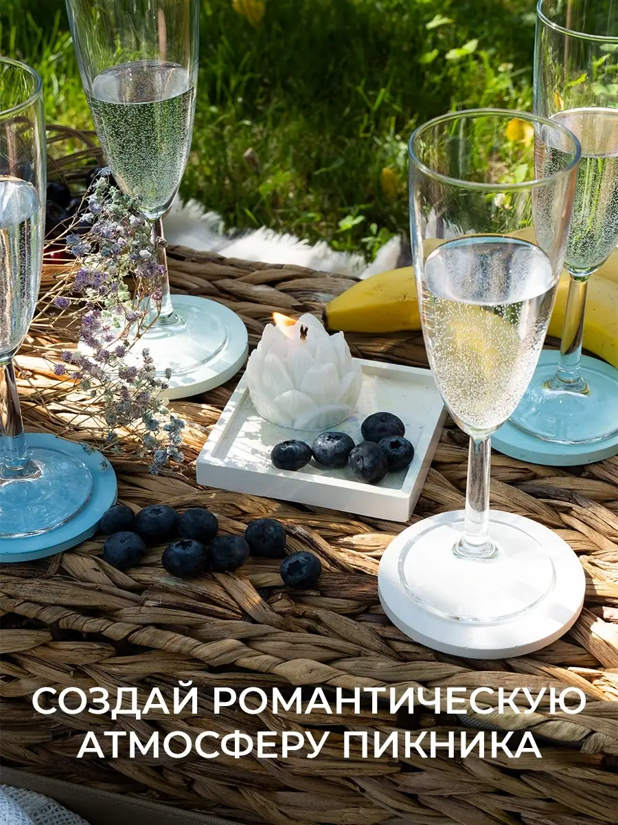 Свеча лотос MIU Home 111329195 купить в интернет-магазине Wildberries