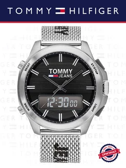 Часы электронные кварцевые наручные металлический браслет Tommy Hilfiger Watches 111337438 купить за 20 284 ₽ в интернет-магазине Wildberries