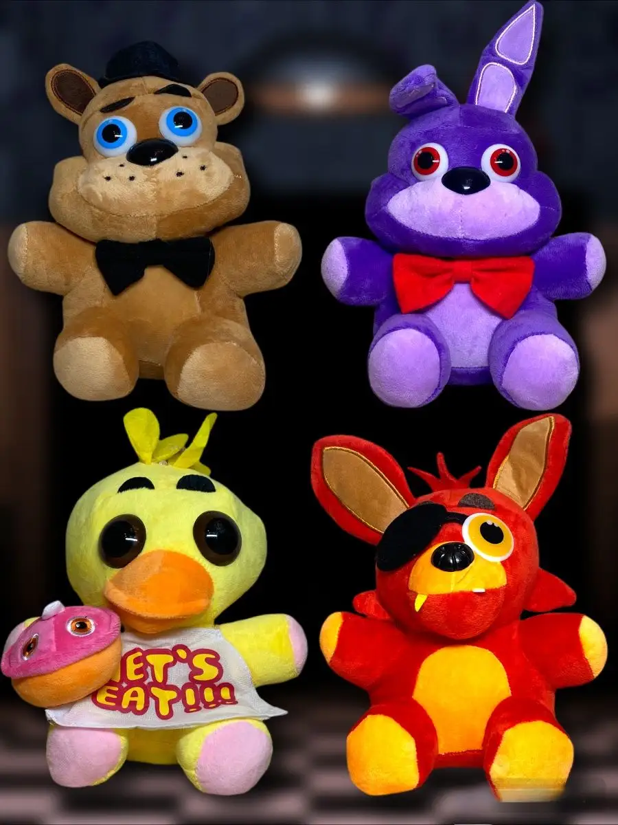 Фнаф Аниматроники Солнце и Луна Фредди Бонни Фокси Чика Fnaf Тигренок  111337811 купить в интернет-магазине Wildberries