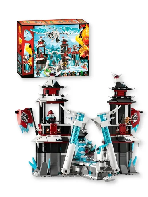 LEGO Конструктор Ниндзя Замок проклятого императора, белый, фото 5